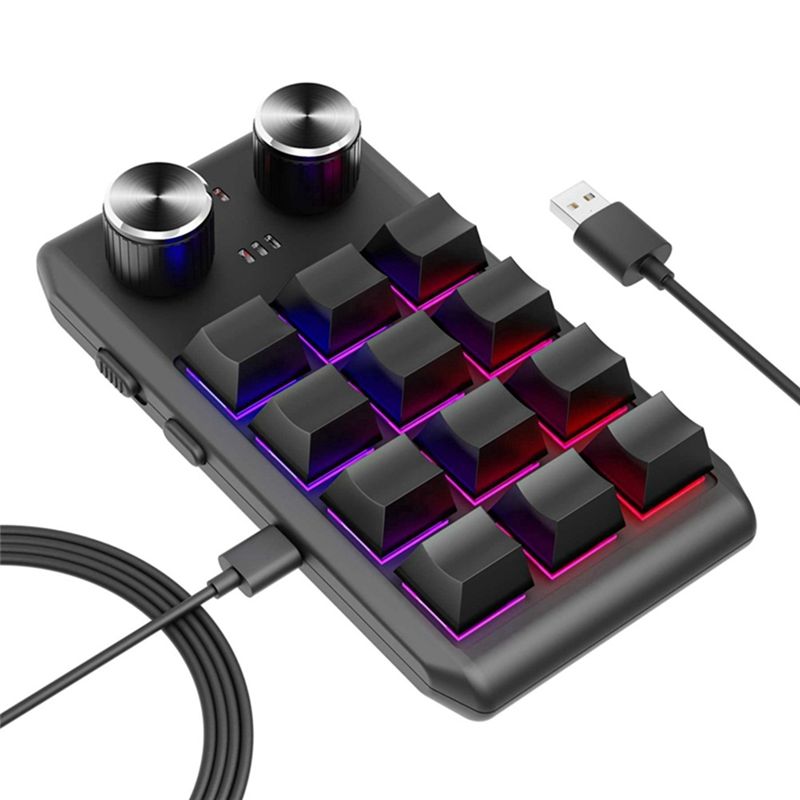 Gaming Keyboard Training - AEF6-Custom-Tastatur, Hotswap-Tastatur, Lautstärketaste, Programmierung, Makro, Gaming,