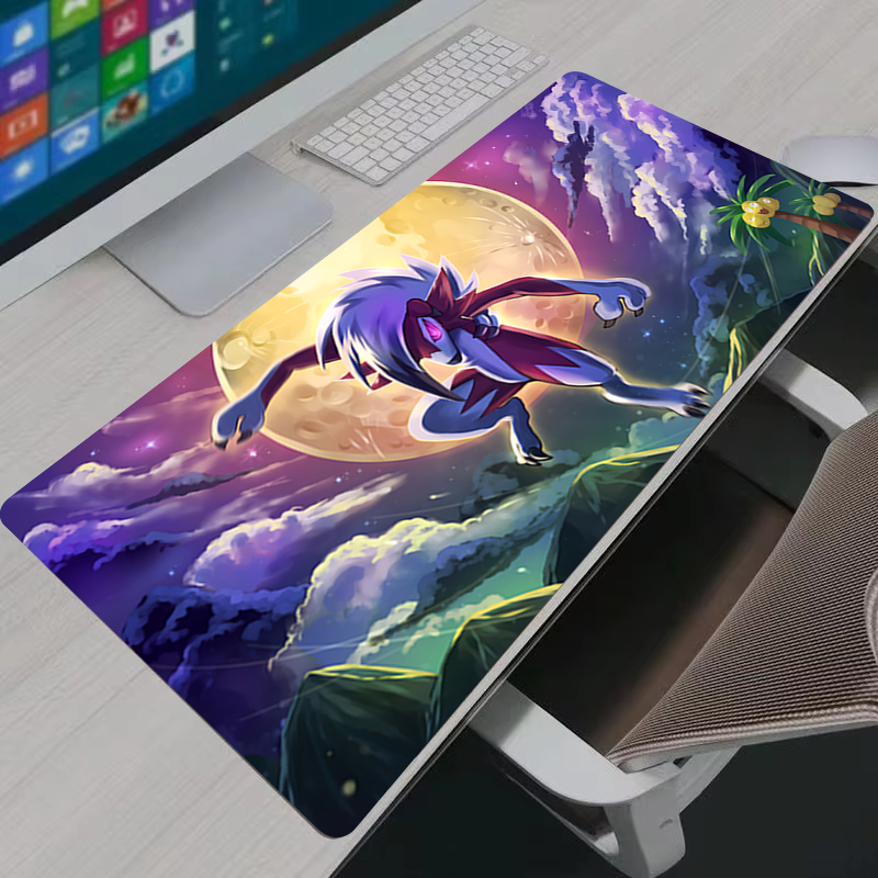 Gaming Keyboard Top - Computer-Mauspad Gaming P-Pokémon Lycanroc Mauspad mit