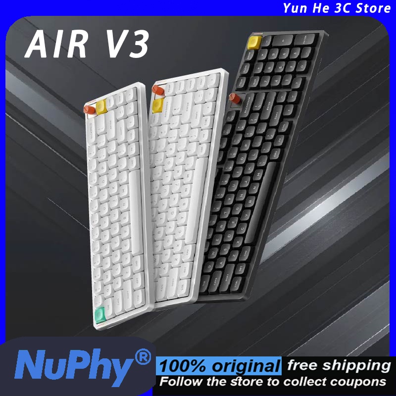 Gaming Keyboard That Is Quiet - NuPhy Air V3 Low-Profile Mechanische Tastatur,
