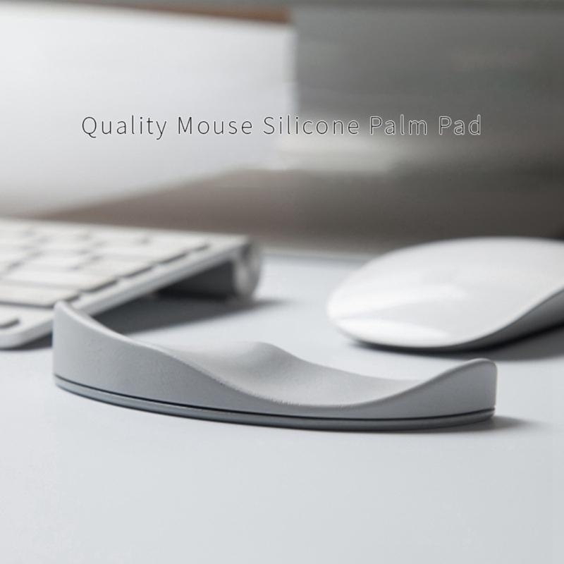 Gaming Keyboard Ergonomics - Silikon-Maus-Handgelenkauflage, weiches Polster, Handflächen-Handunterstützung, die mit