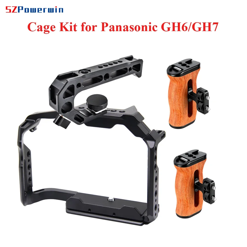 Stabilizer Screw In - SZPowerwin Kamerakäfig-Set für Panasonic GH7 GH6