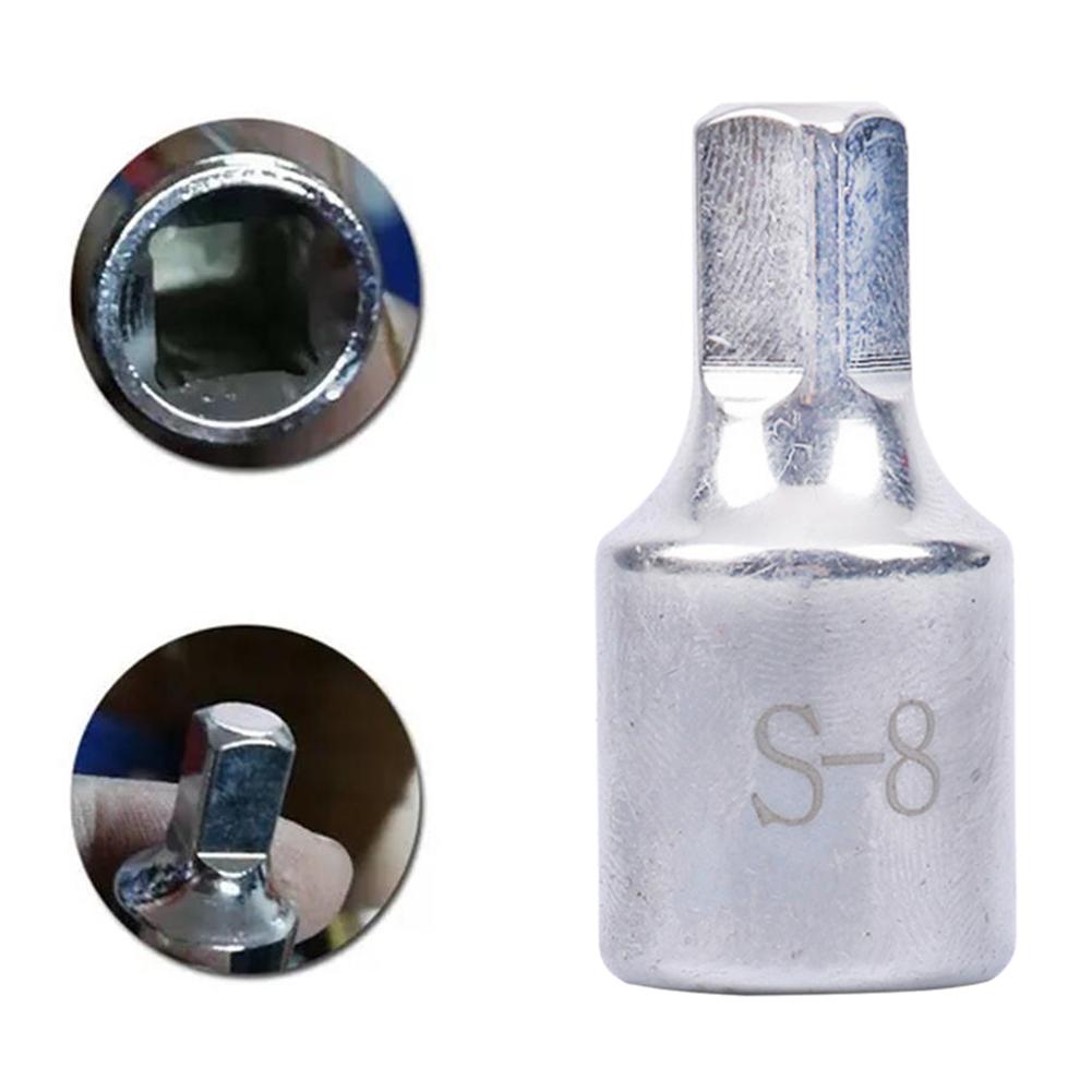 Stabilizer Screw In - Quadratischer Ölwanne-Schraubenschlüssel, Vanadium-Stahl, Stabilisator, Ölwanne, Ablassstopfen,