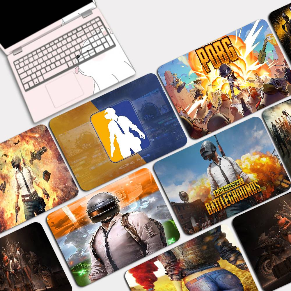 Gaming Keyboard Top - Game P-PUBG B-BATTLEGROUNDS Kleines Gaming-Mauspad, Gamer-Schreibtischunterlage,