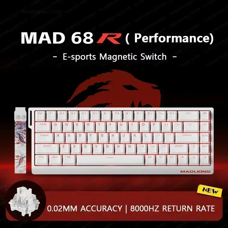 Gaming Keyboard Hand - AI Madlions Mad 60he Mad 68he