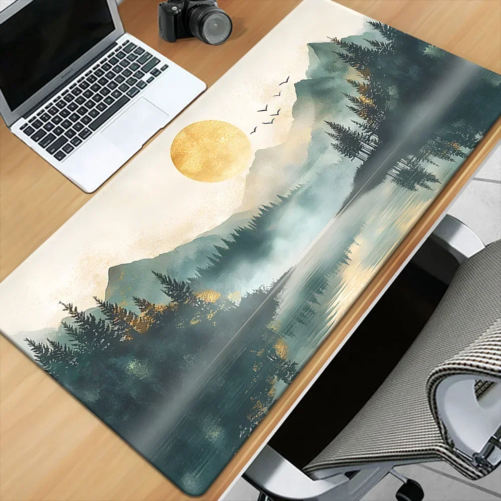 Gaming Keyboard And Mouse Pad - Maßgefertigte XXL Wasserdichte Bedruckte Schreibtischunterlage, Rutschfeste