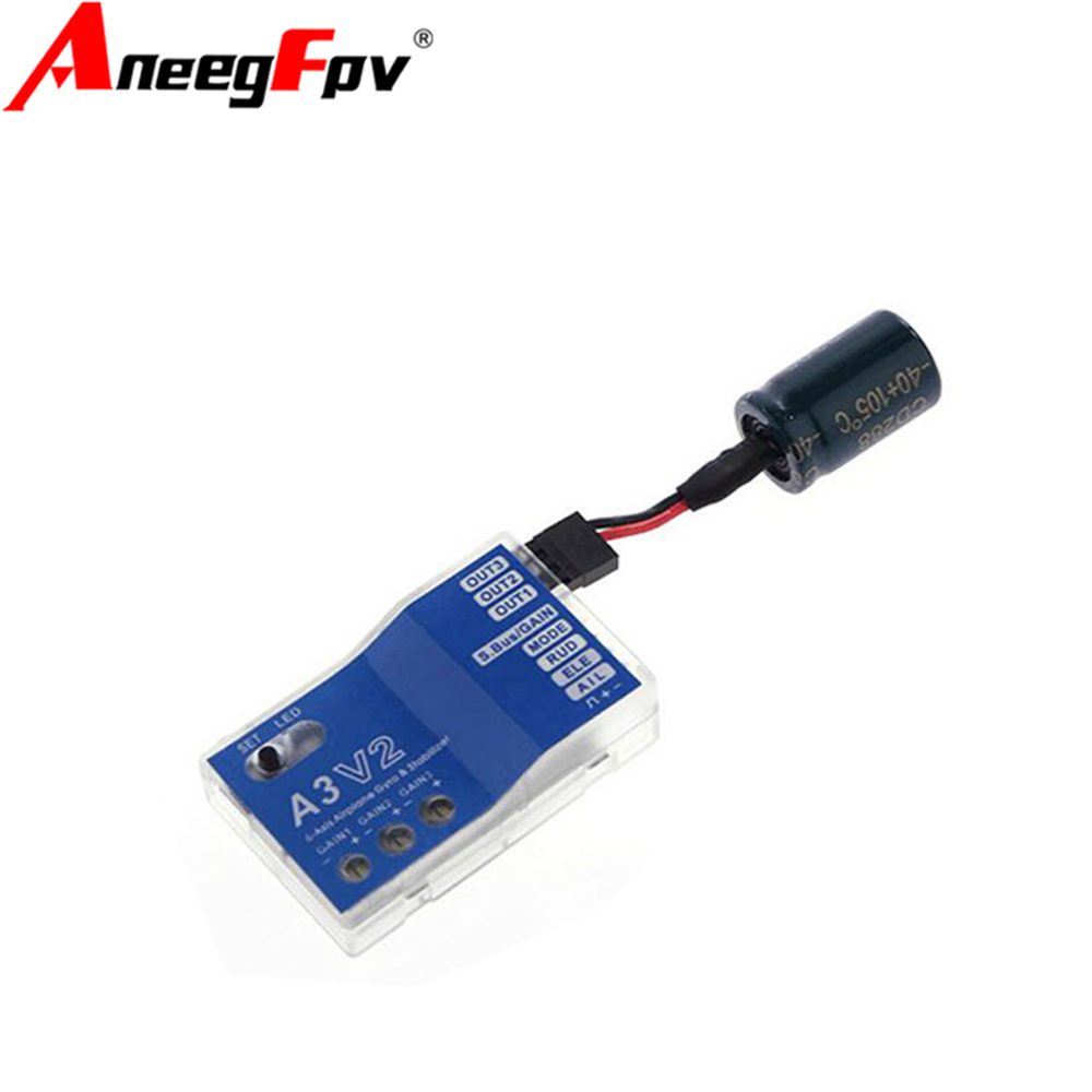 Stabilizer Screw In - Hochwertiger 3-Achsen-Gyro A3 V2 Flugzeug-Flugcontroller-Stabilisator für
