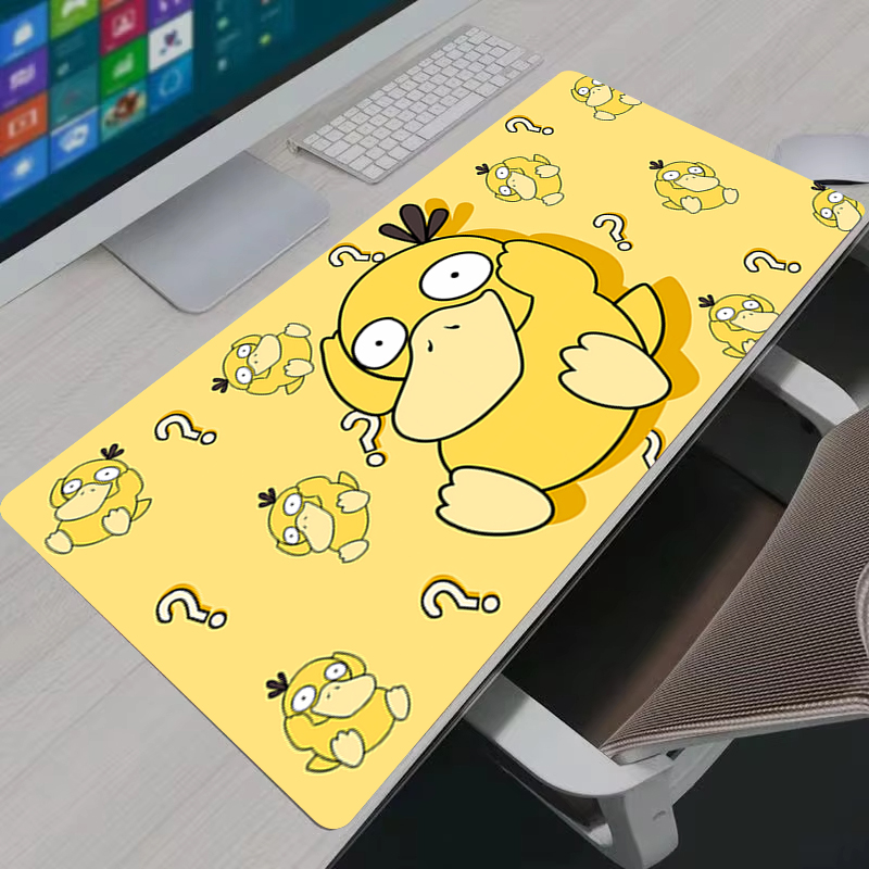 Gaming Keyboard Top - Mauspad Anime P-Pokemon Psyduck XXL großes