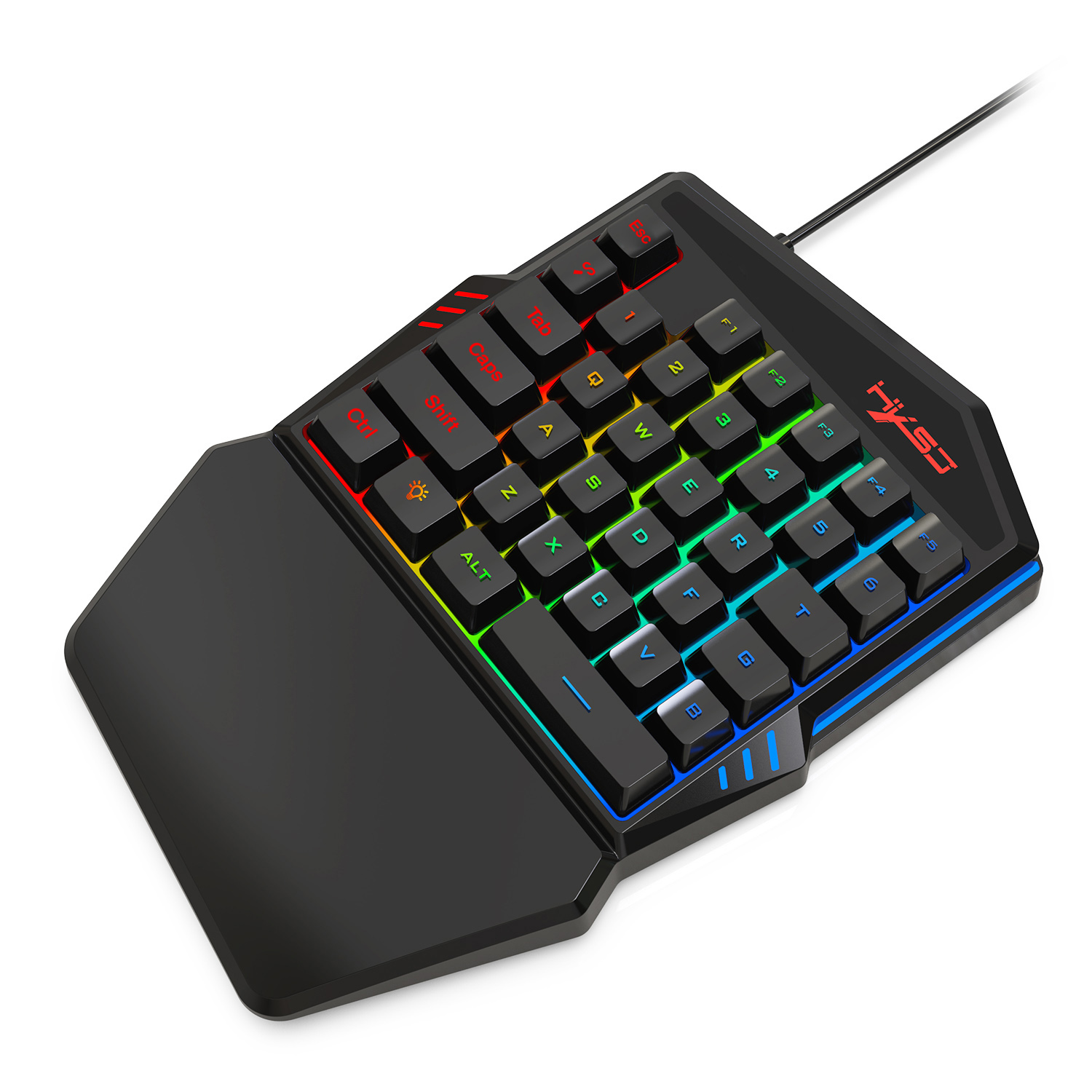 HXSJ V100 V100-2 35 Schlüssel  – Gaming Keyboard Half Bewertung und Preis