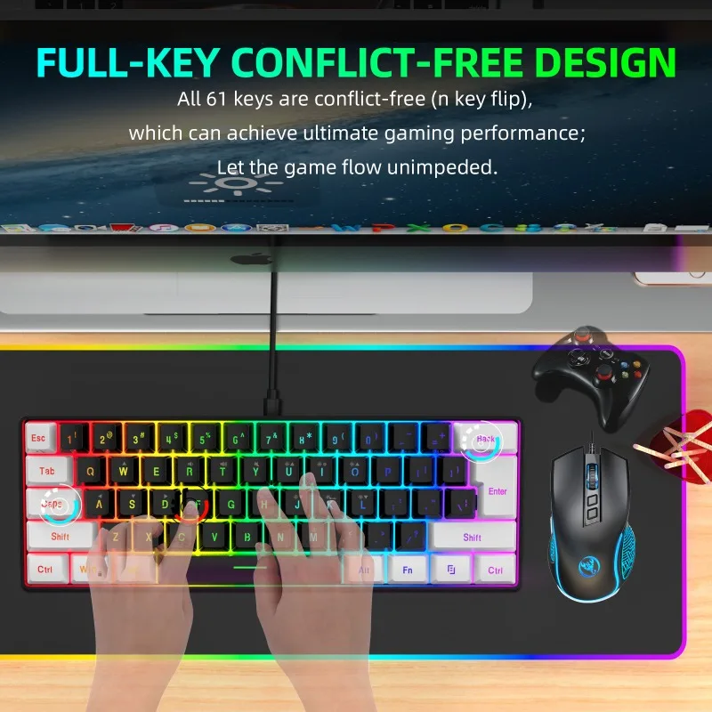 Tastatur und Maus 60% Computer – Gaming Keyboard Ergonomics Bewertung und Preis