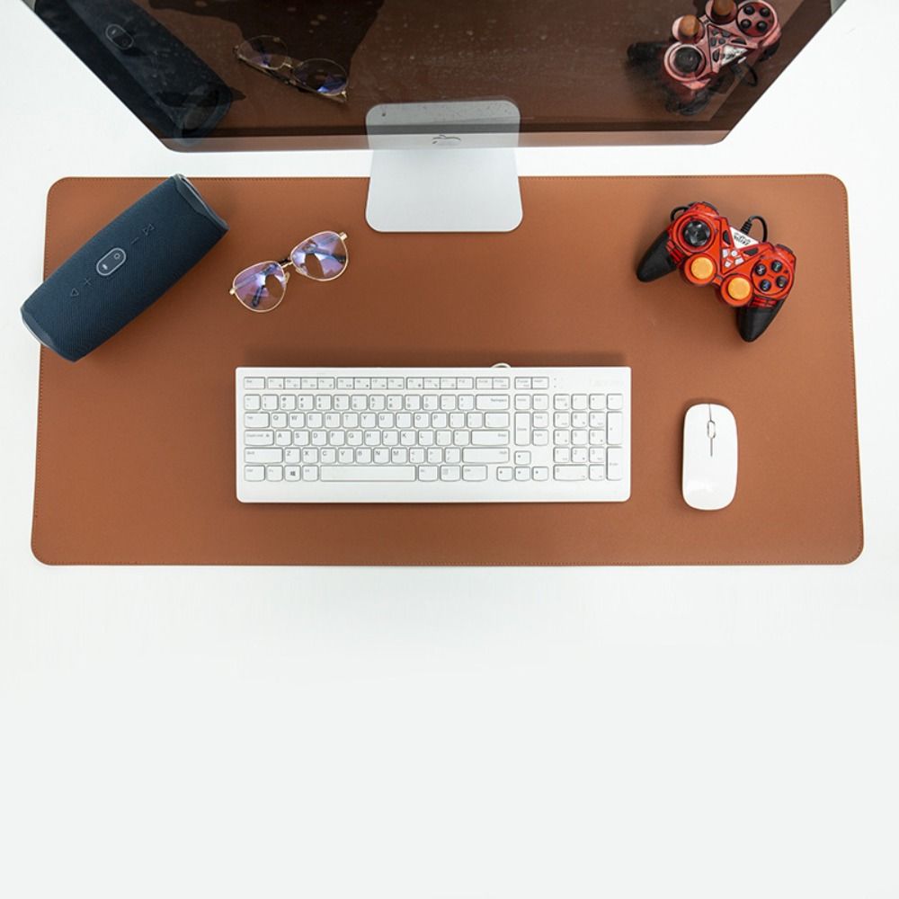 Farbiges PU-Leder Tastaturpad  – Gaming Keyboard And Mouse Pad Bewertung und Preis
