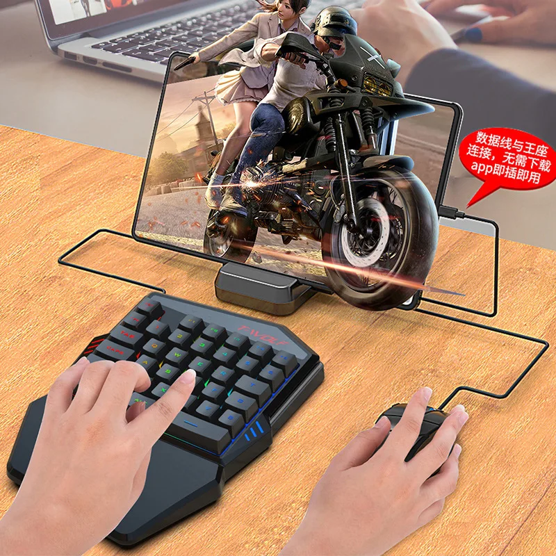 T-WOLF TF900 Einhand-Tastatur- – Gaming Keyboard Hand Bewertung und Preis