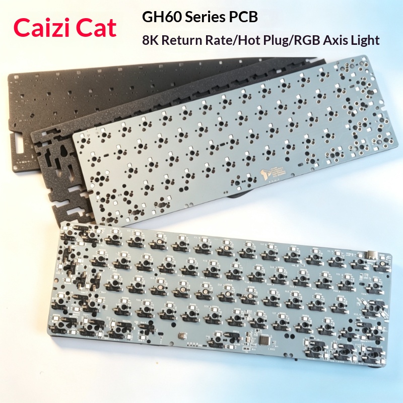 GH60 Tastatur-PCB, kundenspezi – Hot Swap Pcb Bewertung und Preis