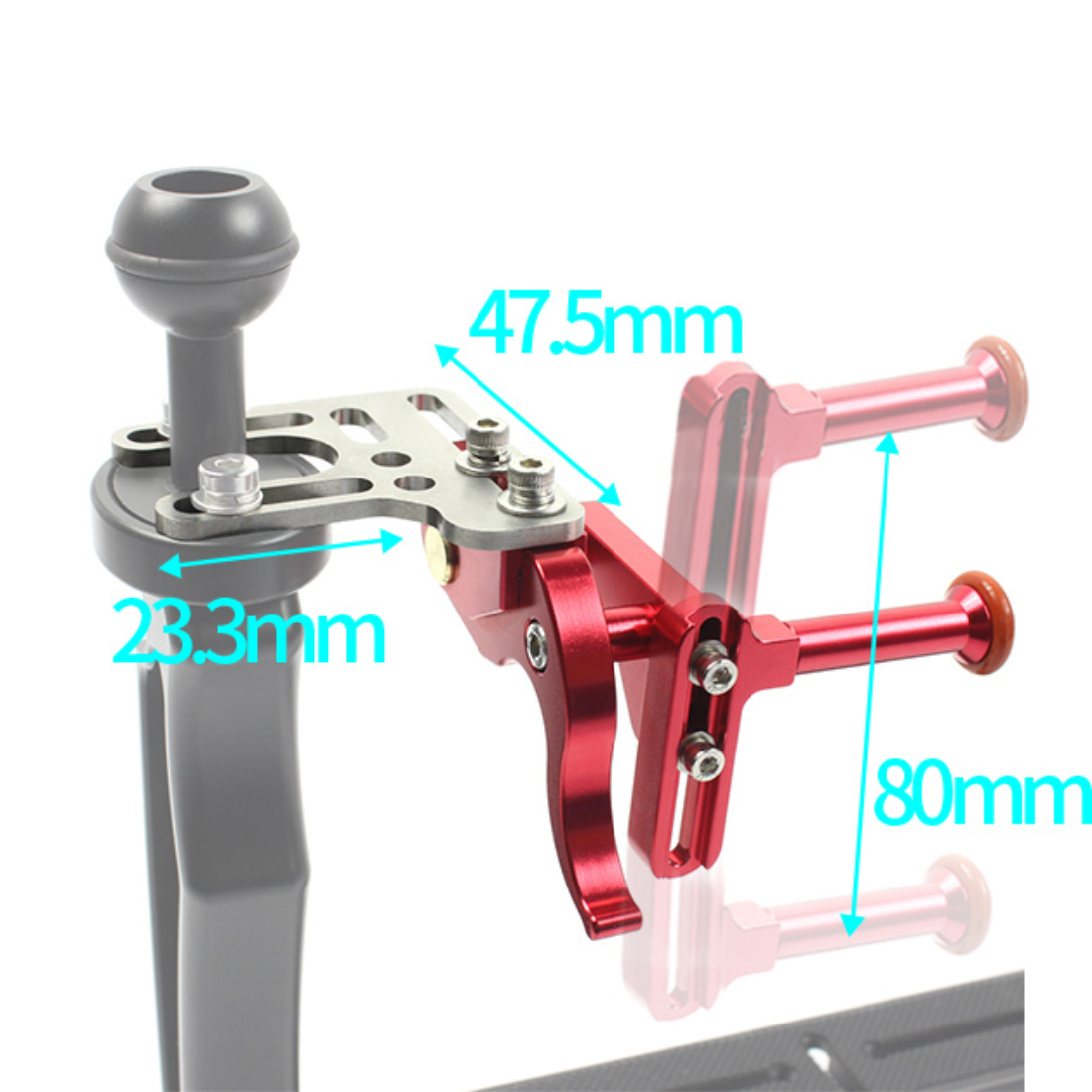 Unterwasser Tauchen Shutter Tr – Stabilizer Screw In Bewertung und Preis