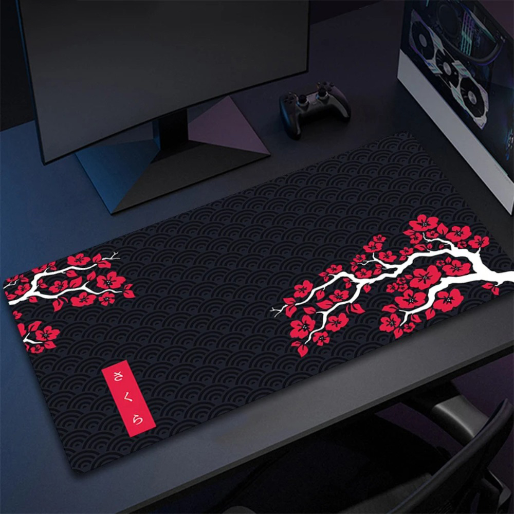 Lila Sakura-Mauspad, große Mau – Keyboard Mouse Bundle Gaming Bewertung und Preis
