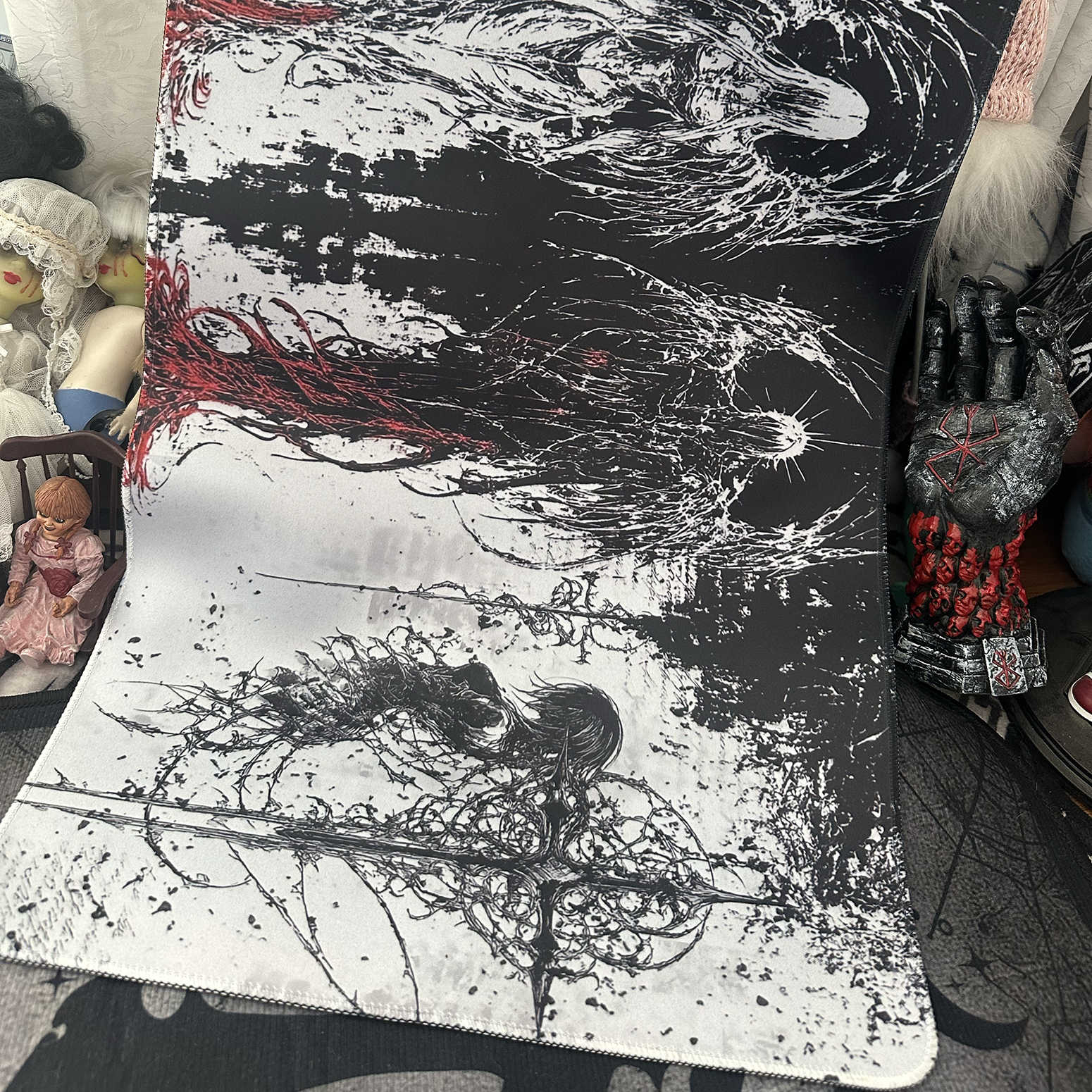 Dark Angel Art Design Großes,  – Gaming Keyboard And Mouse Pad Bewertung und Preis