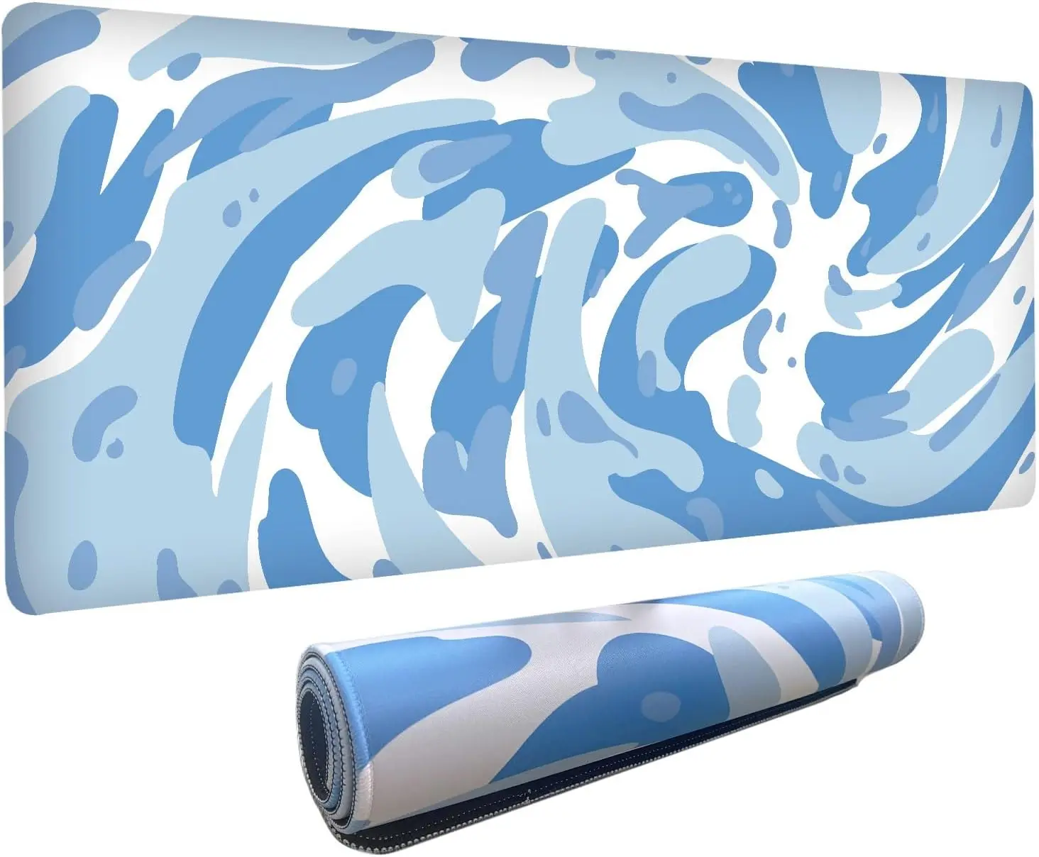 Hellblaues Camo-Wirbelmuster G – Gaming Keyboard Blue Bewertung und Preis