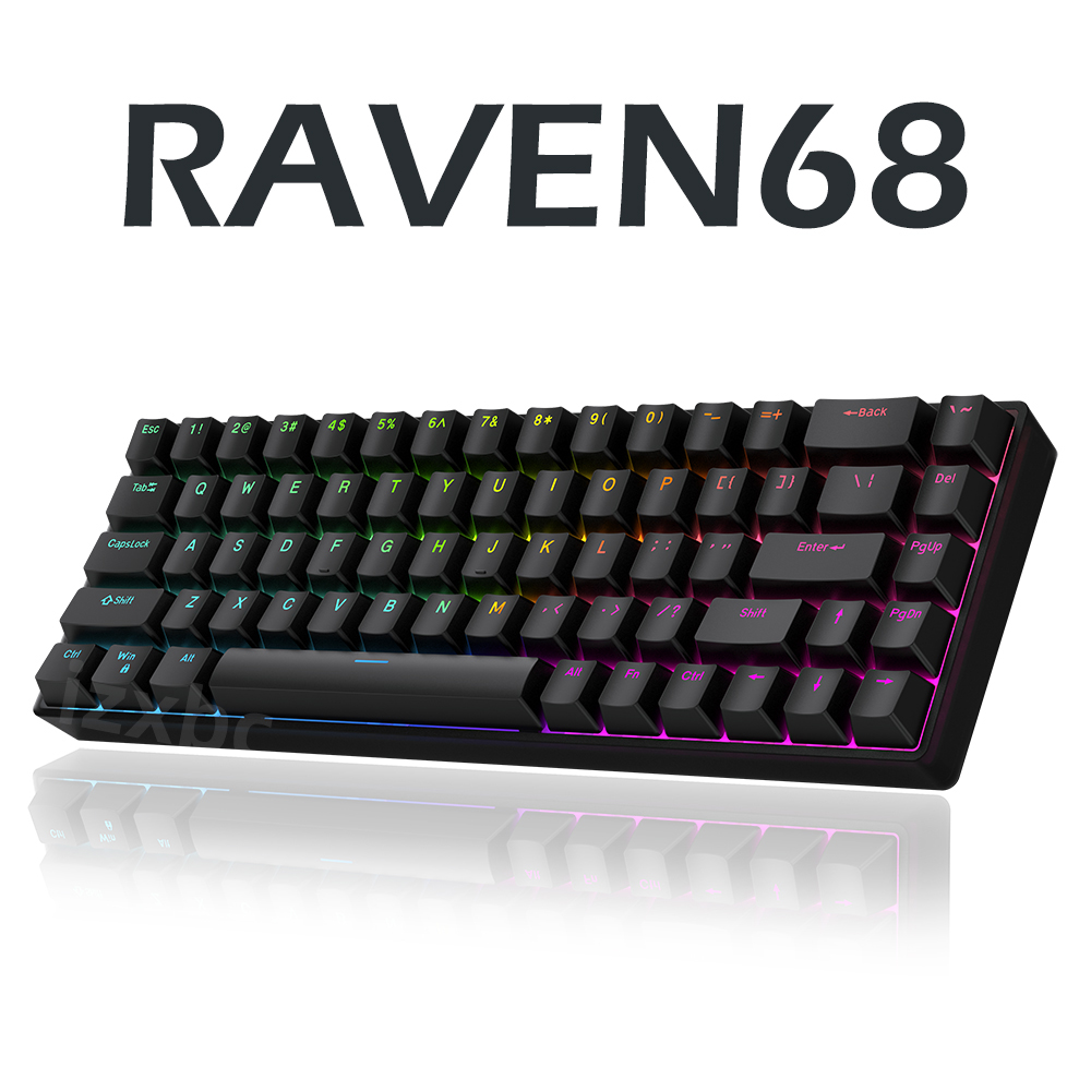 Raven68 Kabelgebundene mechani – Gaming Keyboard Half Bewertung und Preis
