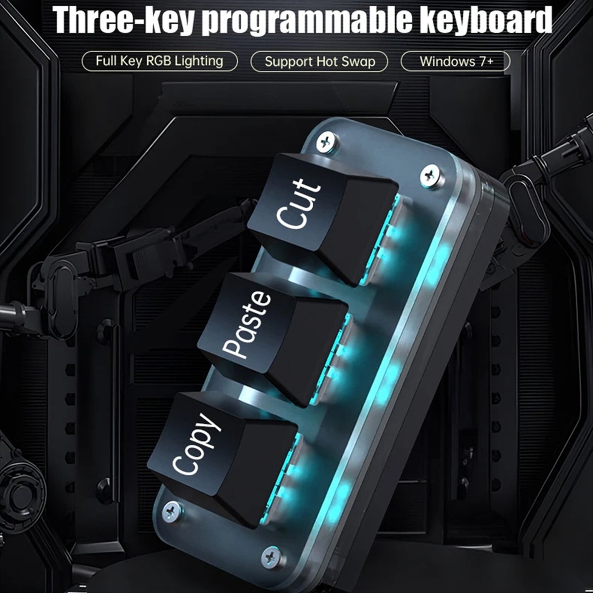 doyou 3-Tasten-Makro-Programmi – Keyboard Gaming Black Bewertung und Preis