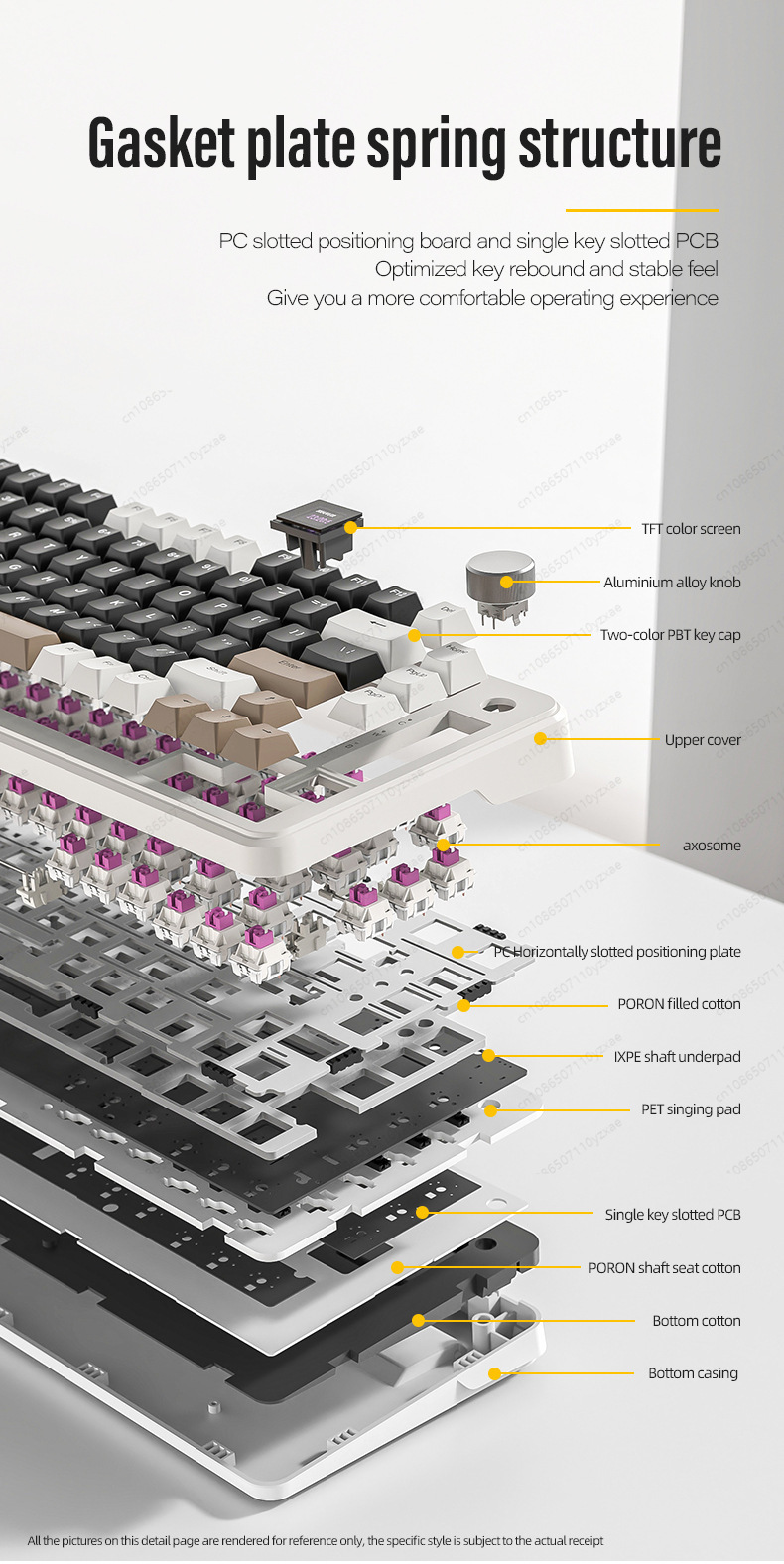 2024 Neue AL66 Mechanische Tas – Gaming Keyboard Affordable Bewertung und Preis