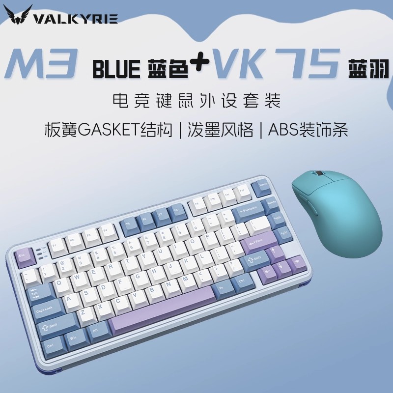 VALKYRIE VK75 Mechanische Tast – Keyboard Mouse Bundle Gaming Bewertung und Preis