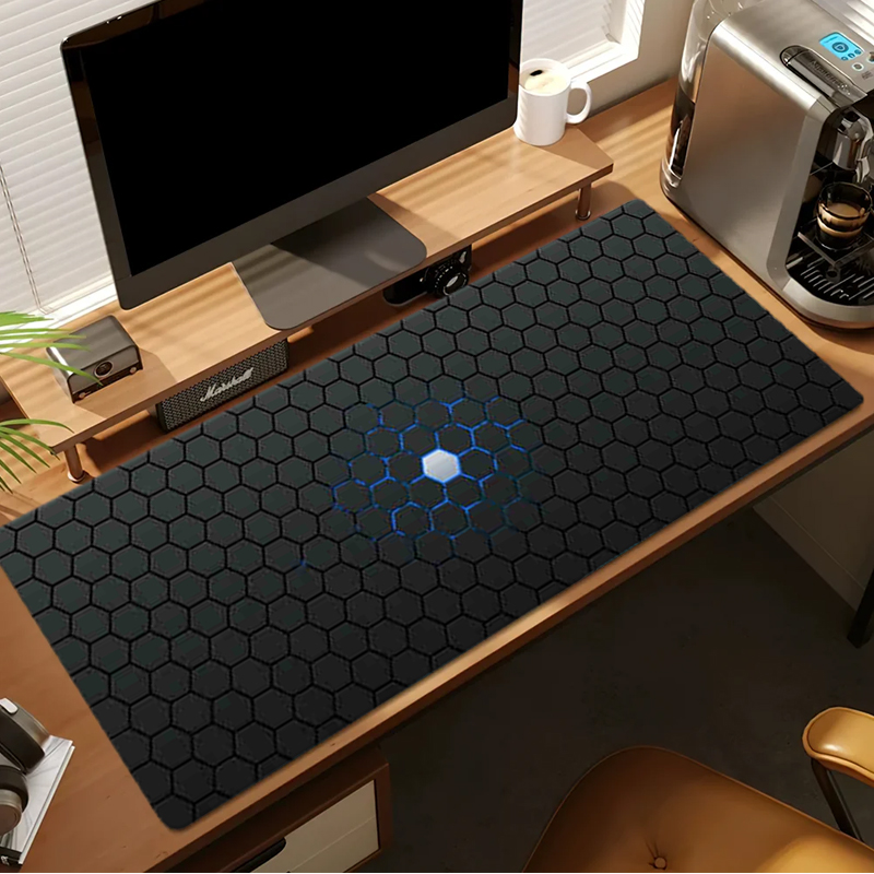 Hexagon großes Gaming-Mauspad, – Gaming Keyboard And Mouse Pad Bewertung und Preis