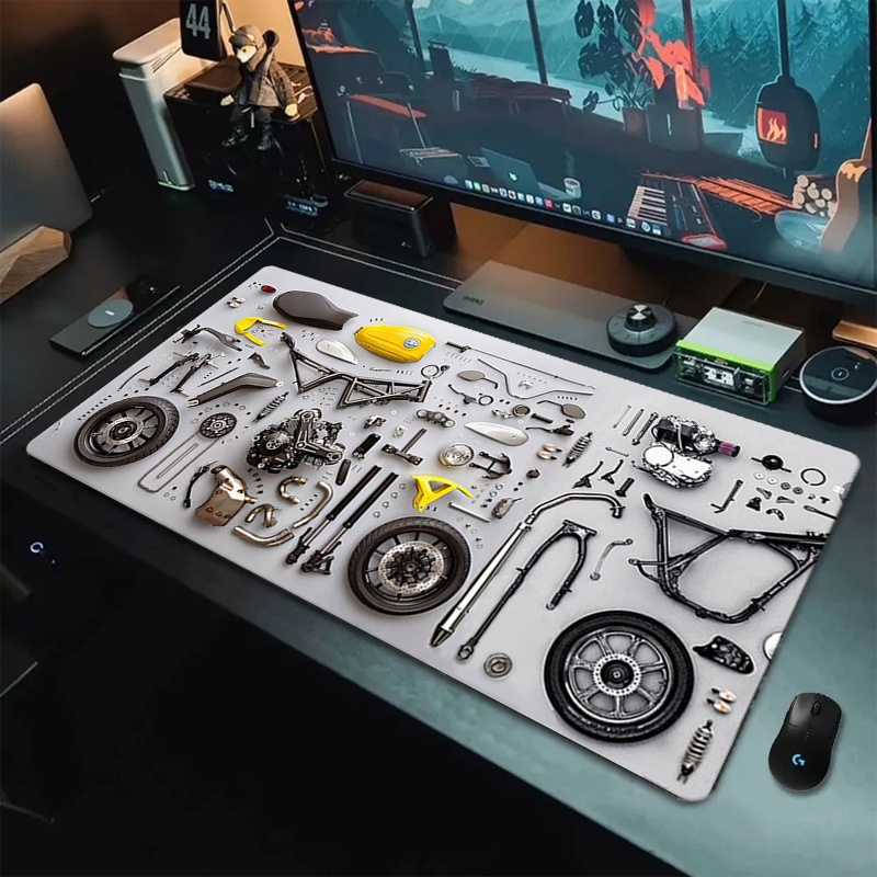 Zerlegbares Diagramm-Gummi-Mau – Gaming Keyboard And Mouse Pad Bewertung und Preis