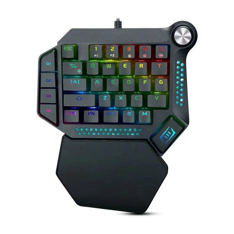 AEF6-Einhändige mechanische Ga – Gaming Keyboard Training Bewertung und Preis