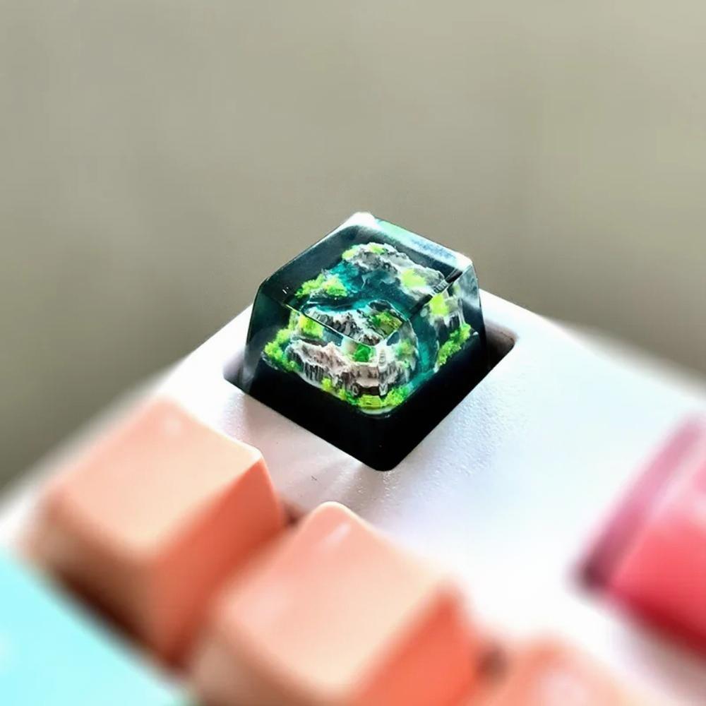 Berg- und Meer-Tastenkappen, h – Gaming Keyboard Affordable Bewertung und Preis