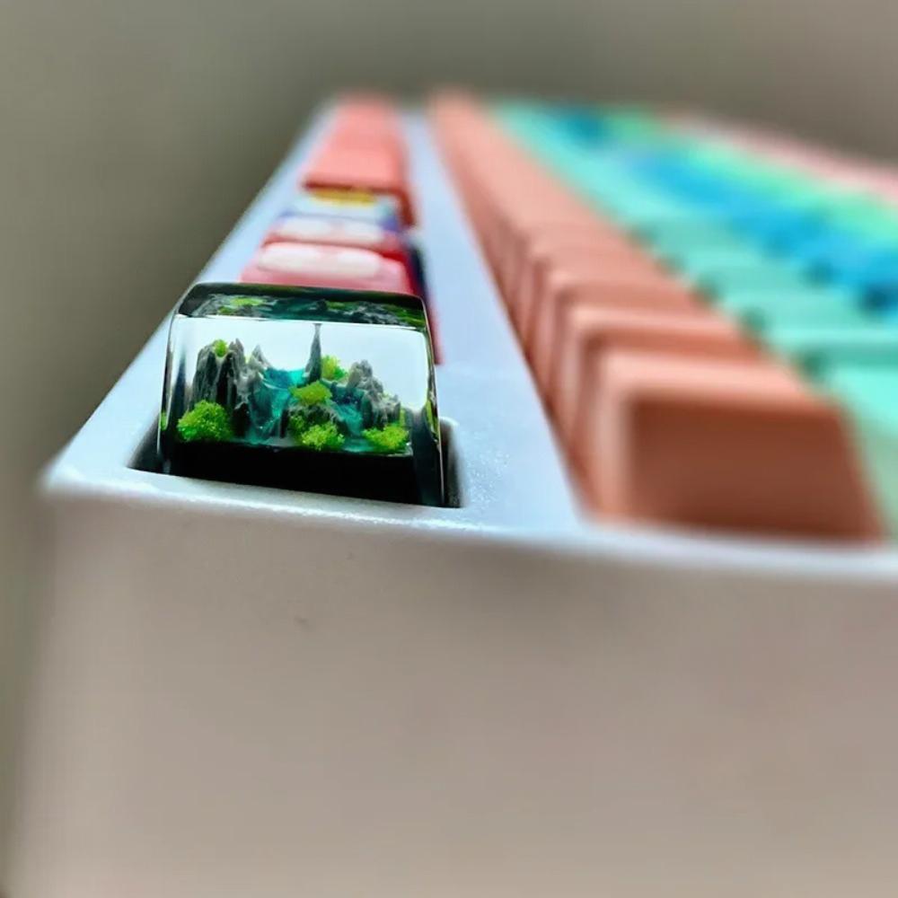 Berg- und Meer-Tastenkappen, h – Gaming Keyboard Affordable Bewertung und Preis