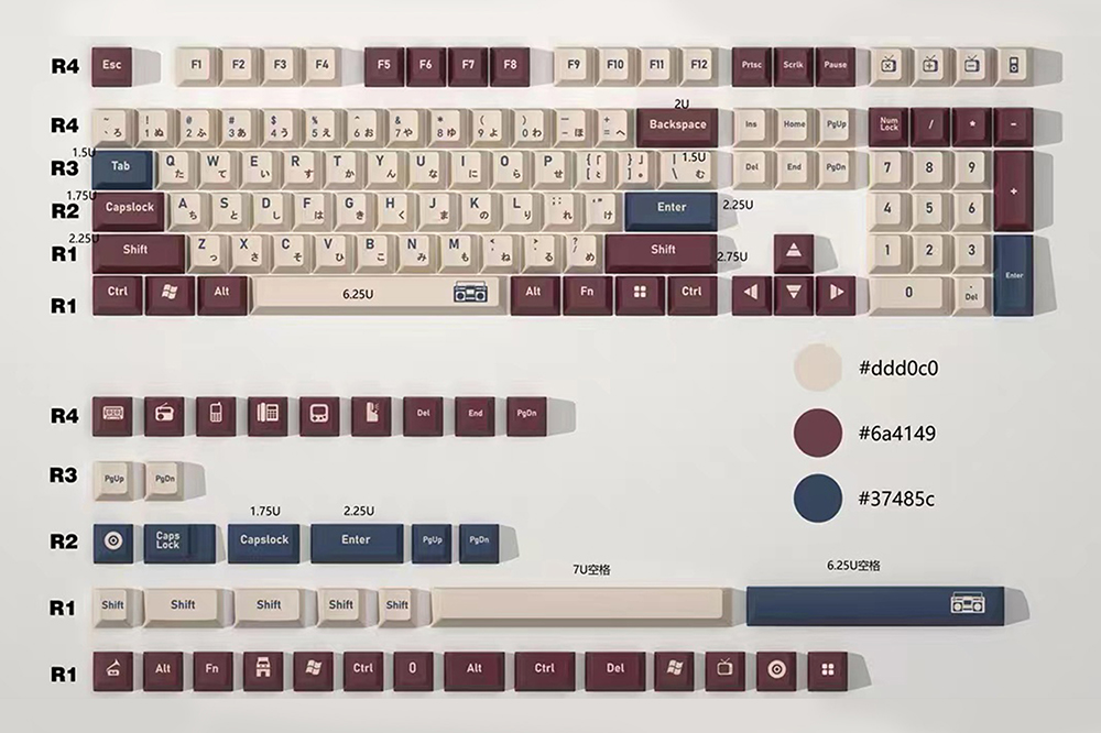 GKs Kirsche Profil Halb Zucker – Gaming Keyboard Half Bewertung und Preis