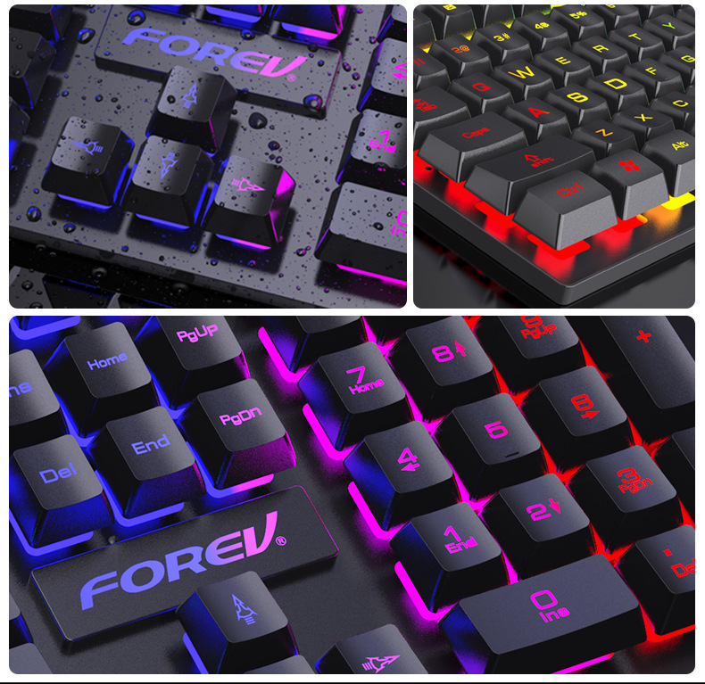 104-Tasten Mechanische Gaming- – Keyboard Mouse Bundle Gaming Bewertung und Preis